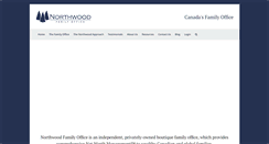 Desktop Screenshot of northwoodfamilyoffice.com